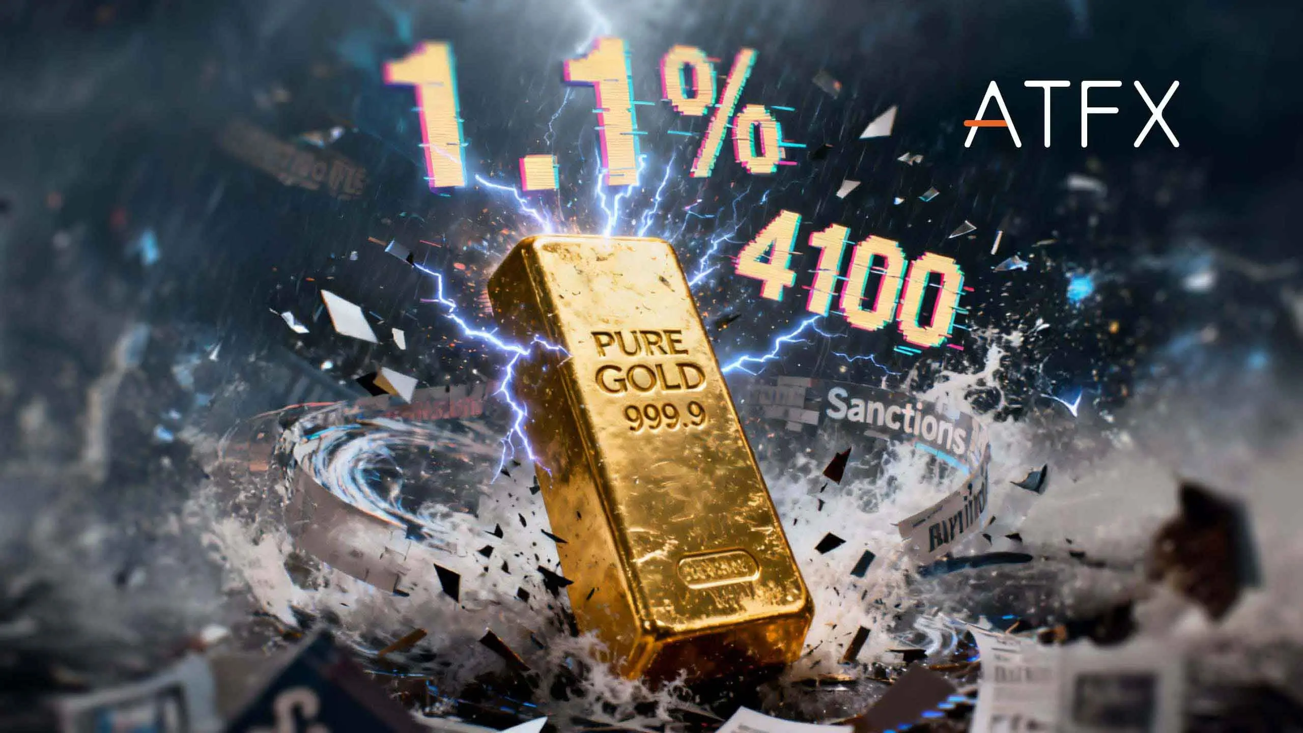 Gold Rebounds Above $4,100 as Investors Reposition Ahead of U.S. CPI